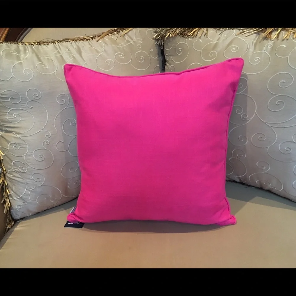 KAS Home Collection POP ART Pink Cushion